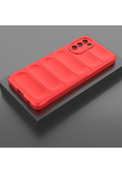 Motorola Moto G62 5g Düşmeye Karşı Koruyucu Telefon Kılıfı Sağlam Tpu Telefon Kılıfı-Kırmızı (Yurt Dışından) fiyatları