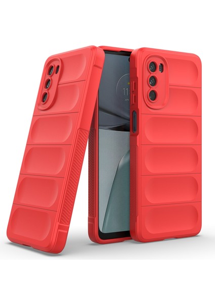 Motorola Moto G62 5g Düşmeye Karşı Koruyucu Telefon Kılıfı Sağlam Tpu Telefon Kılıfı-Kırmızı (Yurt Dışından) modelleri