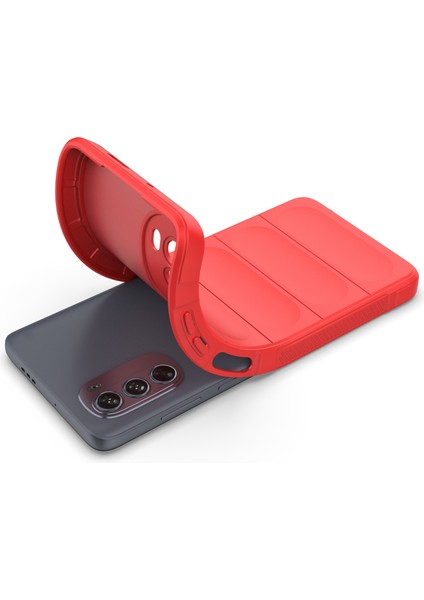 Motorola Moto G62 5g Düşmeye Karşı Koruyucu Telefon Kılıfı Sağlam Tpu Telefon Kılıfı-Kırmızı (Yurt Dışından) fırsatları