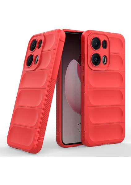 Oppo RENO13 Pro 5g Kılıf Düşmeye Karşı Yumuşak Tpu Sağlam Telefon Arka Kapağı-Kırmızı (Yurt Dışından) indirimleri