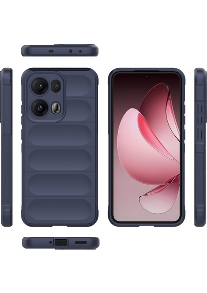 Oppo RENO13 Pro 5g Kılıf Düşmeye Karşı Yumuşak Tpu Sağlam Telefon Arka Kapağı-Koyu Mavi (Yurt Dışından) fırsatları