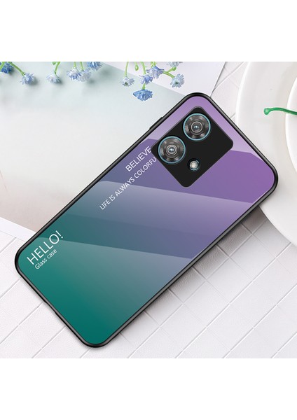 Motorola Edge 40 Neo 5g Temperli Cam + Pc + Tpu Telefon Kılıfı Düşmeye Lı Kapak - Degrade Mor (Yurt Dışından) indirimleri