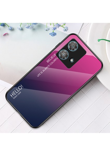 Motorola Edge 40 Neo 5g Temperli Cam + Pc + Tpu Telefon Kılıfı Düşmeye Lı Kapak - Gradyan Gül (Yurt Dışından) indirimleri