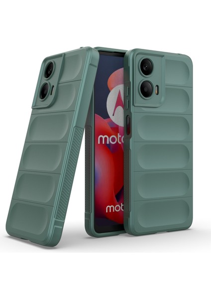 Motorola Moto G24 4G/E14 4g Kılıf Düşmeye Karşı Yumuşak Tpu Sağlam Telefon Arka Kapağı-Yeşil (Yurt Dışından) fiyatları