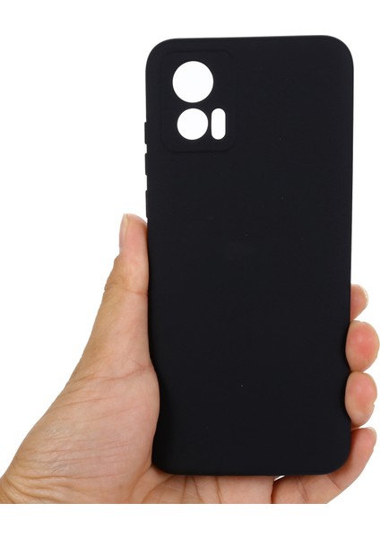 Motorola Edge 30 Neo 5g/edge 30 Lite Çizilmez Sıvı Silikon Cep Telefonu Kılıfı Darbeye Dayanıklı Koruyucu Kılıf Kayışlı-Siyah (Yurt Dışından) fırsatları
