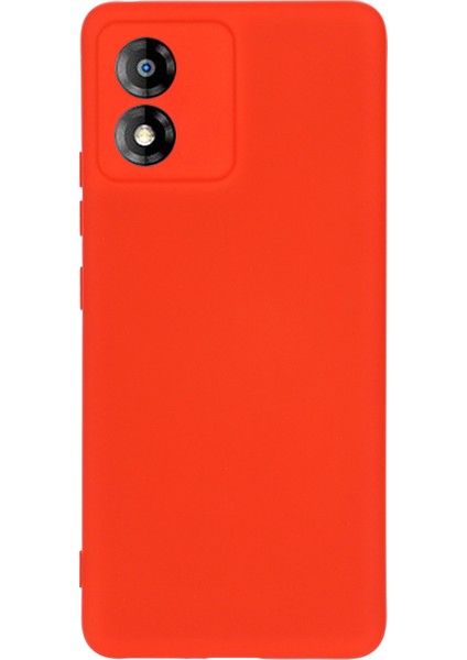 Motorola Moto E13 4g Anti-Toz Telefon Kılıfı Sıvı Silikon Yumuşak Astar Telefon Kılıfı Kılıfı Kayışlı-Kırmızı (Yurt Dışından) modelleri