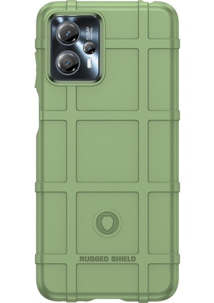 Motorola Moto G13 4G/G23 4g Darbeye Dayanıklı Yumuşak Tpu Telefon Kılıfı Sağlam Kare Izgara Doku Telefon Koruyucu-Yeşil (Yurt Dışından) fiyatları