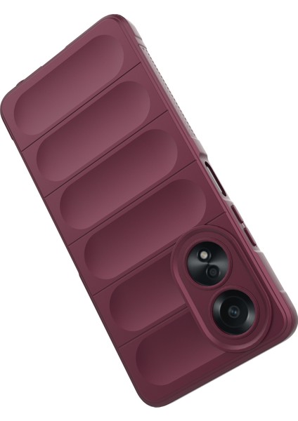 Oppo A58 4g Tpu Kılıf Düşmeye Dayanıklı Cep Telefonu Arka Kapağı-Şarap Kırmızısı (Yurt Dışından) fırsatları