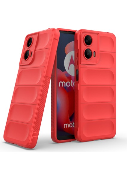 Motorola Moto G24 4G/E14 4g Kılıf Düşmeye Karşı Yumuşak Tpu Sağlam Telefon Arka Kapağı-Kırmızı (Yurt Dışından) fiyatları