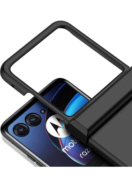 Motorola Razr 40 Ultra 5g Sert Pc Telefon Kılıfı Darbeye Dayanıklı Menteşe Koruması Cilt-Dokunmatik Kılıf-Pembe (Yurt Dışından) fırsatları
