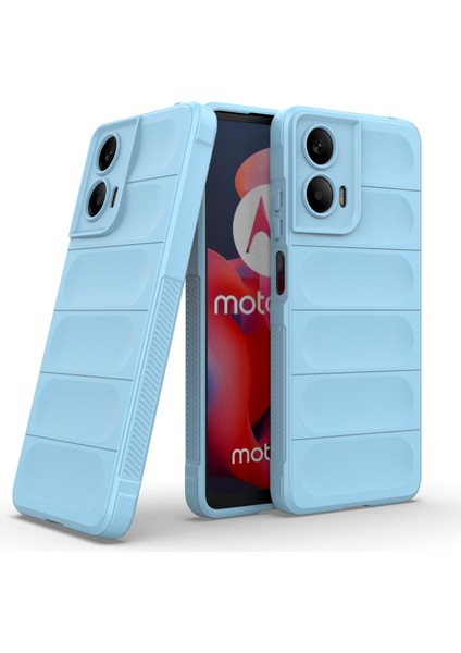 Motorola Moto G24 4G/E14 4g Kılıf Düşmeye Karşı Yumuşak Tpu Sağlam Telefon Arka Kapağı-Bebek Mavisi (Yurt Dışından) fiyatları