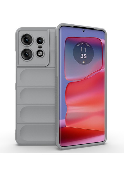 Motorola Edge 50 Pro 5g Kılıf Tpu Sağlam Koruma Telefon Kılıfı-Açık Gri (Yurt Dışından)