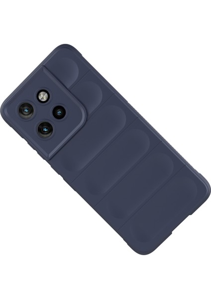 Motorola Edge 50 Neo 5g/moto S50 5g/thinkphone 25 5g Kılıf Düşmeye Karşı Yumuşak Tpu Sağlam Telefon Arka Kapağı-Koyu Mavi (Yurt Dışından) modelleri