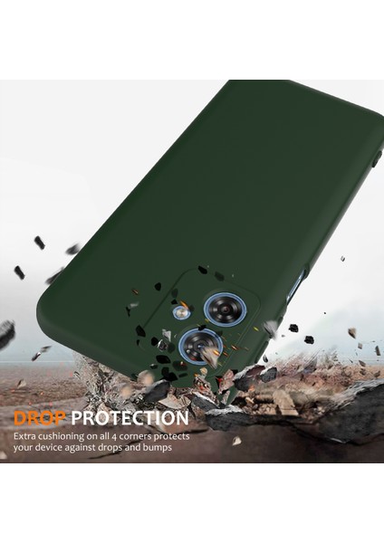 Motorola Moto G54 Power 5g/motorola Moto G64 5g/motorola Moto G54 5g Kılıf Magsafe Düşmeye Karşı Dayanıklı Sıvı Silikon Telefon Kılıfı ile Uyumlu-Koyu Yeşil (Yurt Dışından) fiyatları