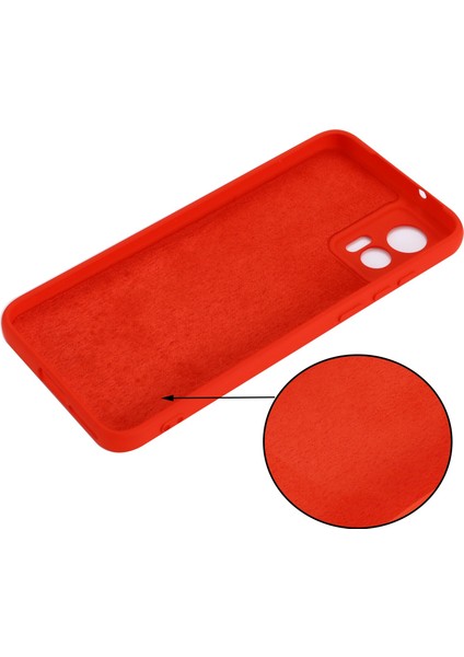 Motorola Edge 30 Neo 5g/edge 30 Lite Çizilmez Sıvı Silikon Cep Telefonu Kılıfı Darbeye Dayanıklı Koruyucu Kılıf Askılı-Kırmızı (Yurt Dışından) indirimleri