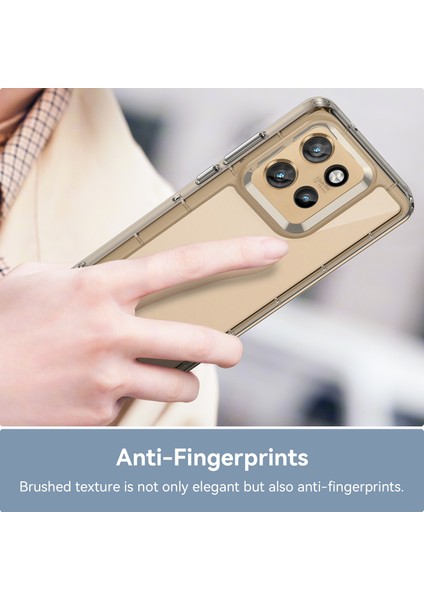 Motorola Edge 50 Neo 5g/moto S50 5g/thinkphone 25 5g Kılıf Tpu+Akrilik Koruyucu Şeffaf Telefon Kılıfı-Şeffaf Gri (Yurt Dışından) indirimleri