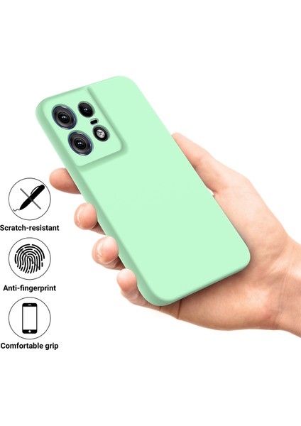 Motorola Edge 50 Pro 5g Kılıf Yumuşak Sıvı Silikon Telefon Kılıfı Cep Telefonu Aksesuarları -Yeşil (Yurt Dışından) indirimleri