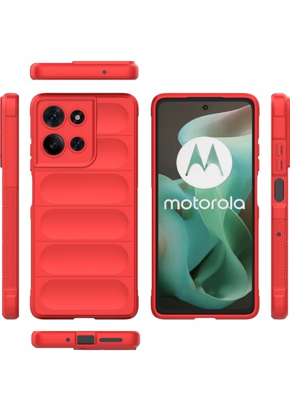Motorola Moto G75 5g Kılıf Düşmeye Karşı Yumuşak Tpu Sağlam Telefon Arka Kapağı-Kırmızı (Yurt Dışından) indirimleri