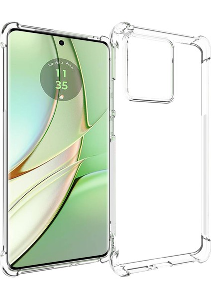 Motorola Edge 40 5g Yumuşak Tpu Telefon Kılıfı Kristal Şeffaf Kaymaz Telefon Arka Kapağı (Yurt Dışından)