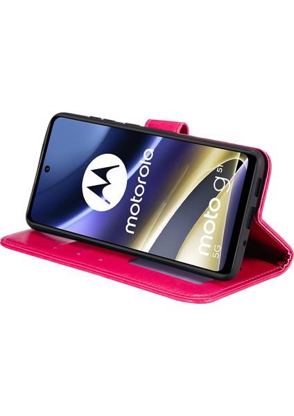 Motorola Moto G51 5g Için Mandala Çiçek Baskılı Telefon Kılıfı, Pu Deri Darbeye Dayanıklı Cüzdan Kılıf Standı Kabuk Bilek Kayışı Ile-Gül (Yurt Dışından) indirimleri