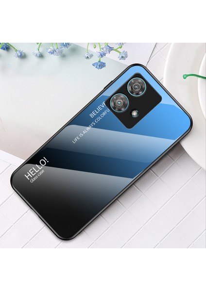 Motorola Edge 40 Neo 5g Temperli Cam + Pc + Tpu Telefon Kılıfı Düşmeye Lı Kapak - Degrade Mavi Siyah (Yurt Dışından) indirimleri