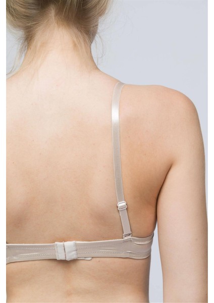 Kadın Ten Rengi Sütyen Askısı 3'lü Paket Ayarlanabilir Kaymaz modelleri