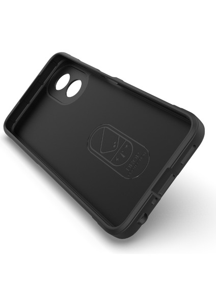Oppo A38 4g Kılıf Düşmeye Dayanıklı Sağlam Telefon Tpu Kılıfı-Koyu Gri (Yurt Dışından) modelleri