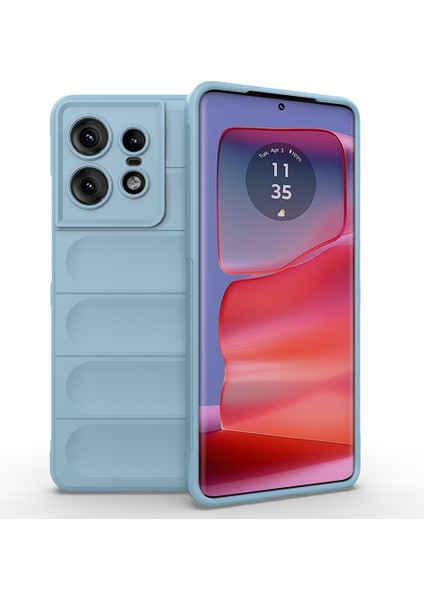 Motorola Edge 50 Pro 5g Kılıf Tpu Sağlam Koruma Telefon Kılıfı-Bebek Mavisi (Yurt Dışından)