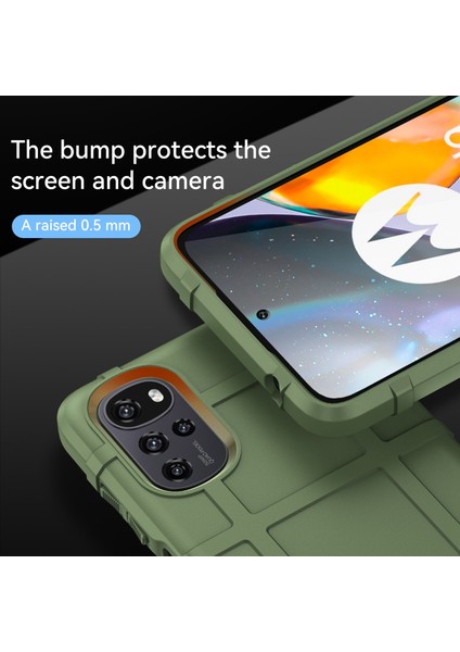 Motorola Moto G22/E32 4G/E32S 4g Için Sağlam Kare Izgara Telefon Kılıfı, Düşmeye Karşı Kalınlaştırılmış Tpu Koruyucu Kılıf-Yeşil (Yurt Dışından) fırsatları