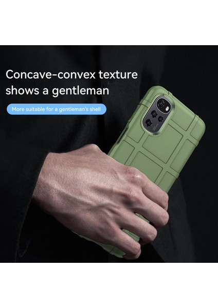 Motorola Moto G22/E32 4G/E32S 4g Için Sağlam Kare Izgara Telefon Kılıfı, Düşmeye Karşı Kalınlaştırılmış Tpu Koruyucu Kılıf-Yeşil (Yurt Dışından) indirimleri