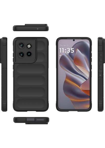 Motorola Edge 50 Neo 5g/moto S50 5g/thinkphone 25 5g Kılıf Düşmeye Karşı Yumuşak Tpu Sağlam Telefon Arka Kapağı-Siyah (Yurt Dışından) indirimleri