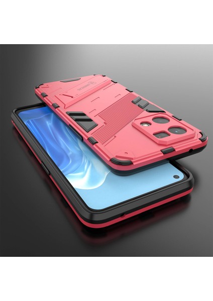 Oppo Reno7 4g Arka Kılıf Kickstand Pc Yumuşak Tpu Telefon Kılıfı-Gül (Yurt Dışından) fırsatları