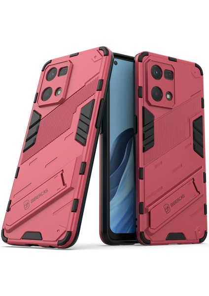 Oppo Reno7 4g Arka Kılıf Kickstand Pc Yumuşak Tpu Telefon Kılıfı-Gül (Yurt Dışından) indirimleri