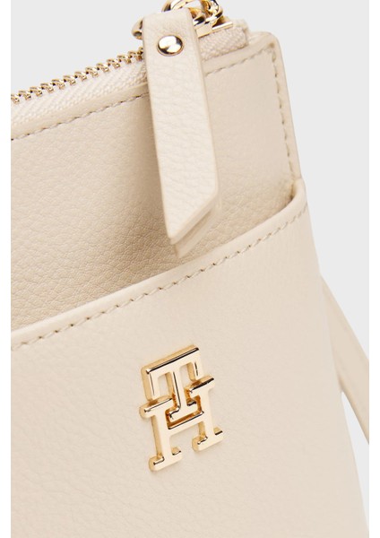 Logolu Ayarlanabilir Askılı Telefon Çantası Bayan Telefon Çantası AW0AW17512 Acı indirimleri