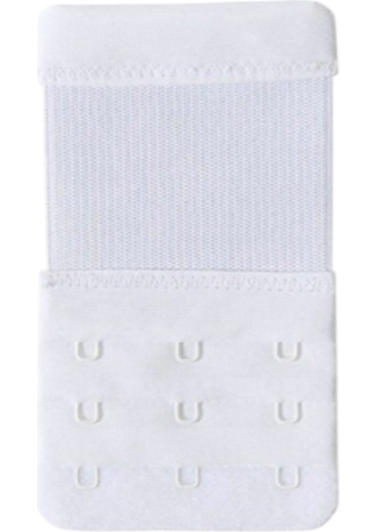 3 Adet Beyaz Siyah Ten Lastikli Sütyen Uzatma Agrafı Geniş 3 Kancalı Ek Aparat fırsatları