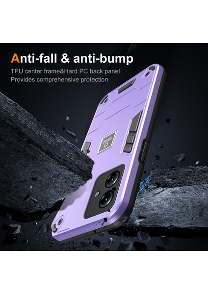 Motorola Moto G14 4g Telefon Kılıfı Tpu+Pc Şok Emici Kapak-Mor (Yurt Dışından) modelleri