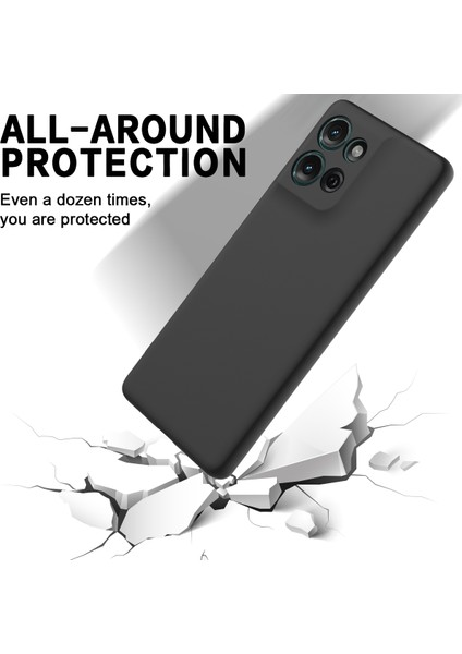 Motorola Moto G Play (2025) 4g Sıvı Silikon Kılıf Telefon Arka Kapağı El Kayışı Ile-Siyah (Yurt Dışından) indirimleri