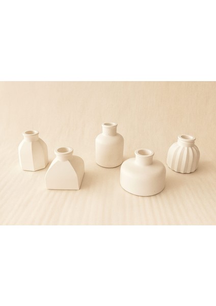 5’li Minimalist Vazo & Tütsülük Seti – Çok Amaçlı Dekoratif Obje fiyatları