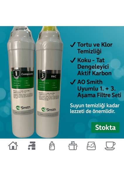 600 Df Su Arıtma Filtre 1-3. Aşamalar