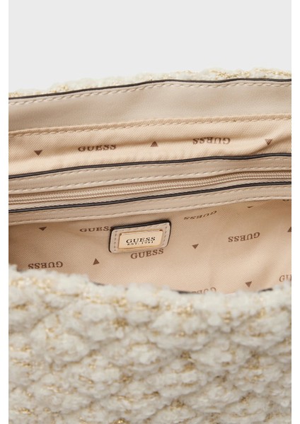 Everlee Logolu Ayarlanabilir Zincir Askılı Tweed Çanta HWAT8679210 Bayan Çanta HWAT86 79210 Ivo modelleri