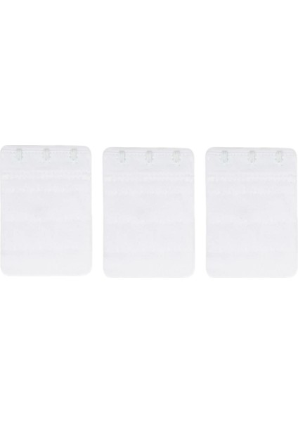 Kadın Sütyen Uzatma Agrafı 3 Kancalı Kopça Beyaz 3'lü Set Sütyen Genişletici fiyatları