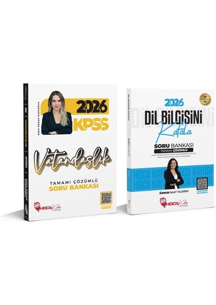 2026 Kpss Vatandaşlık Soru Bankası- Dil Bilgisini Kafala Soru 2 Li Set
