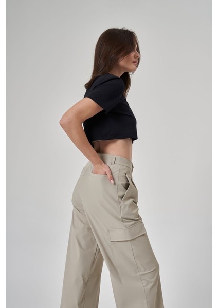 Kadın PANTOLON-1523062 Kum indirimleri