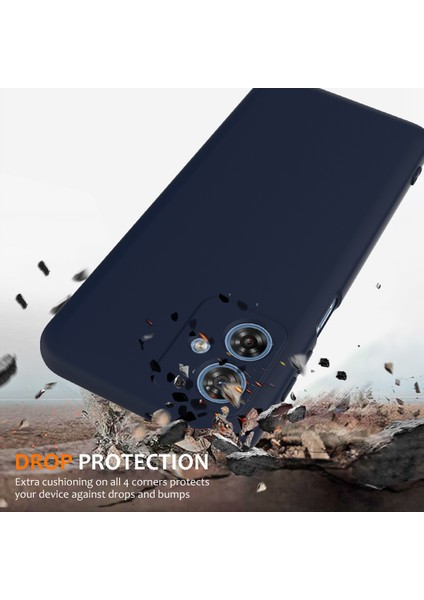 Motorola Moto G54 Power 5g/motorola Moto G64 5g/motorola Moto G54 5g Kılıf Magsafe Düşmeye Karşı Dayanıklı Sıvı Silikon Telefon Kılıfı ile Uyumlu-Koyu Mavi (Yurt Dışından) fiyatları