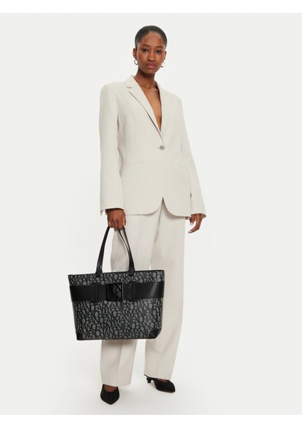 Jakarlı Logo Baskılı Büyük Çanta Bayan ÇANTA 949127 3F742 00850 fiyatları