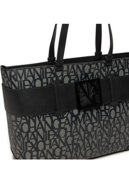 Jakarlı Logo Baskılı Büyük Çanta Bayan ÇANTA 949127 3F742 00850 indirimleri