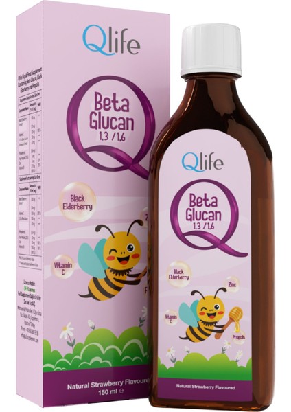 Beta Glukan, Kara Mürver ve Propolis Içeren Sıvı Takviye Edici Gıda