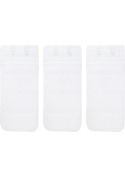 Kadın Sütyen Uzatma Agrafı 2 Kancalı Kopça Beyaz 3'lü Paket fiyatları