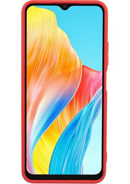 Oppo A38 4G/A18 4g Kılıf Fiber Astar Iç Tpu Telefon Kılıfı-Kırmızı (Yurt Dışından) indirimleri