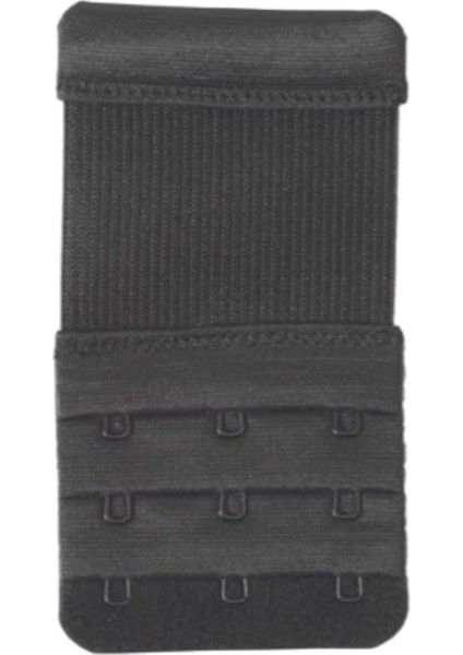 3 Adet Siyah Lastikli Sütyen Uzatma Agrafı Geniş 3 Kancalı Ek Aparat fiyatları